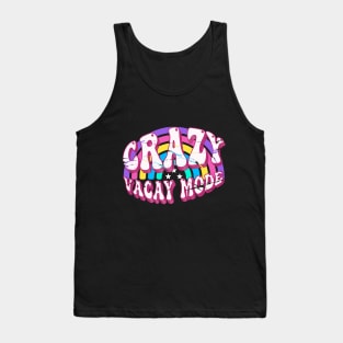 crazy summer vacay mode design Tank Top